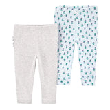 Lot de 2 Leggings à Enfiler Carter's - Floral