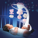Infantino 3-in-1 Musical Mobile Projector – Pink