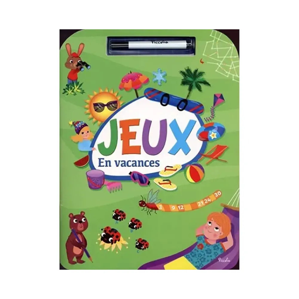 Jeux en Vacances - Je Joue avec Mon Feutre !