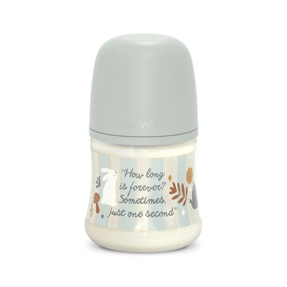 Suavinex Wonderland Polyamide Bottle 150ml - Striped Blue