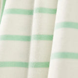 Carter's Baby Boy PurelySoft Striped Romper - Green & Ivory