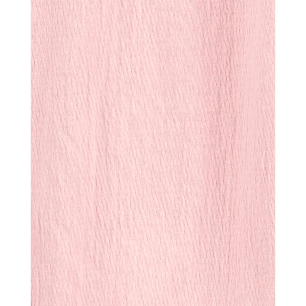Carter's Girl's Top & Wide-Leg Pants Set - Pink