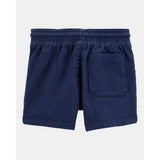 Carter's Boy's Pull-On Twill Shorts - Navy Blue