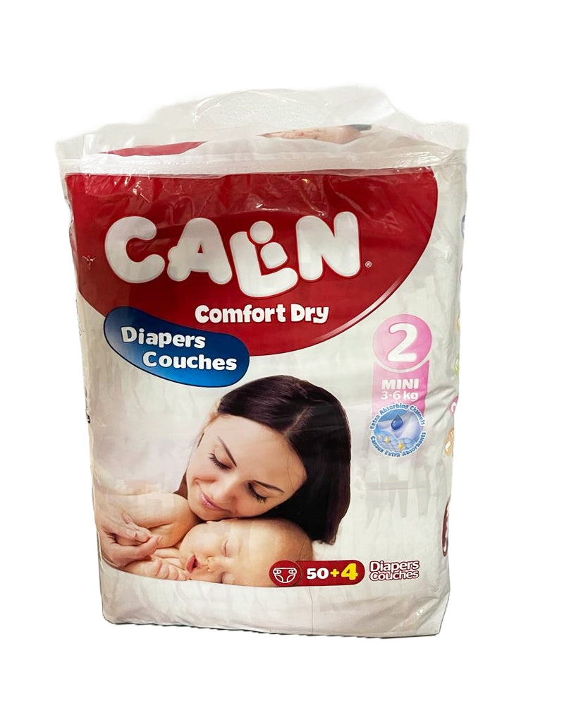 Calin Couches Bébé Taille 2 - 50 Unités + 4