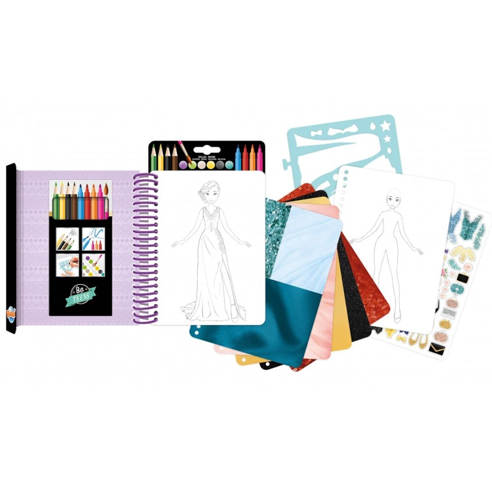 Buki Fashion Sketchbook – Evening Outfits 6Y+