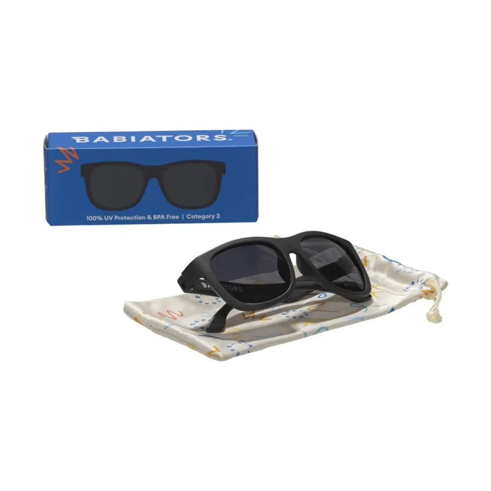 Babiators Navigator Sunglasses 0-2 Years - Jet Black