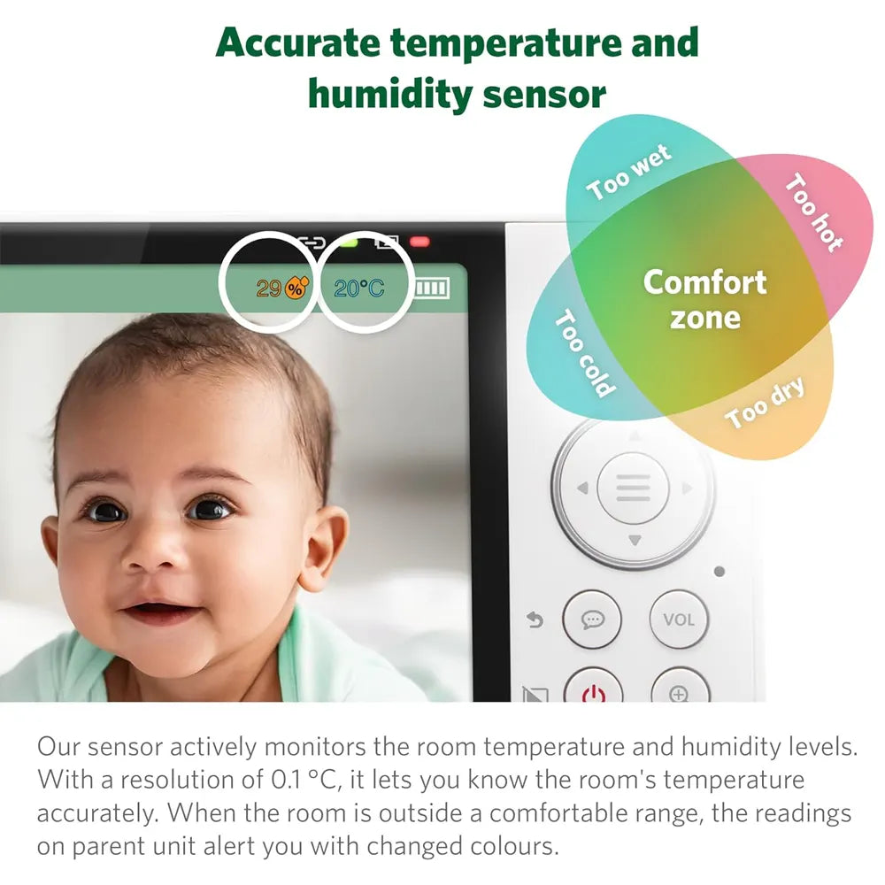 جهاز مراقبة الأطفال LEAP FROG LF925HD بزاوية 360 درجة