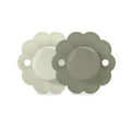 Suavinex Pack of 2 Physiological Pacifiers 6-18M - Aqua & Green