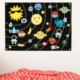 Educational Felt Wall Hanging - Space Theme