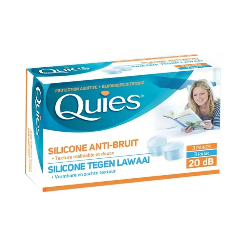 Quies Silicona Antirruido 3 Pares