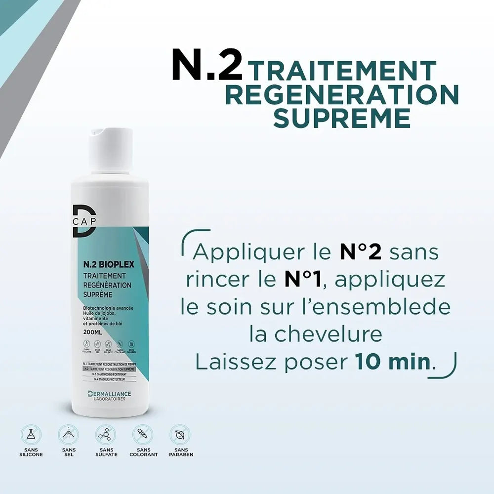 D-CAP N.2 Bioplex Tratamiento Regeneración Suprema 200ml