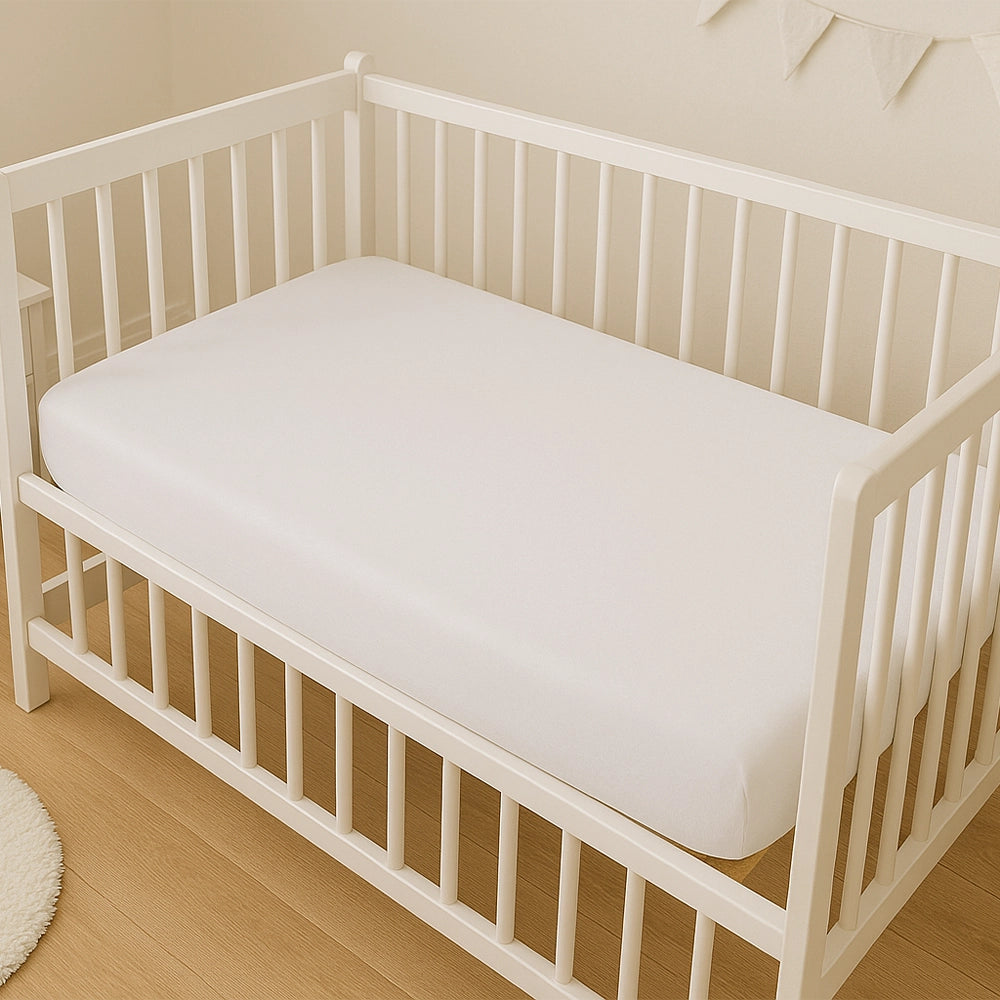 Babymat Drap Housse 120x60 cm- Blanc