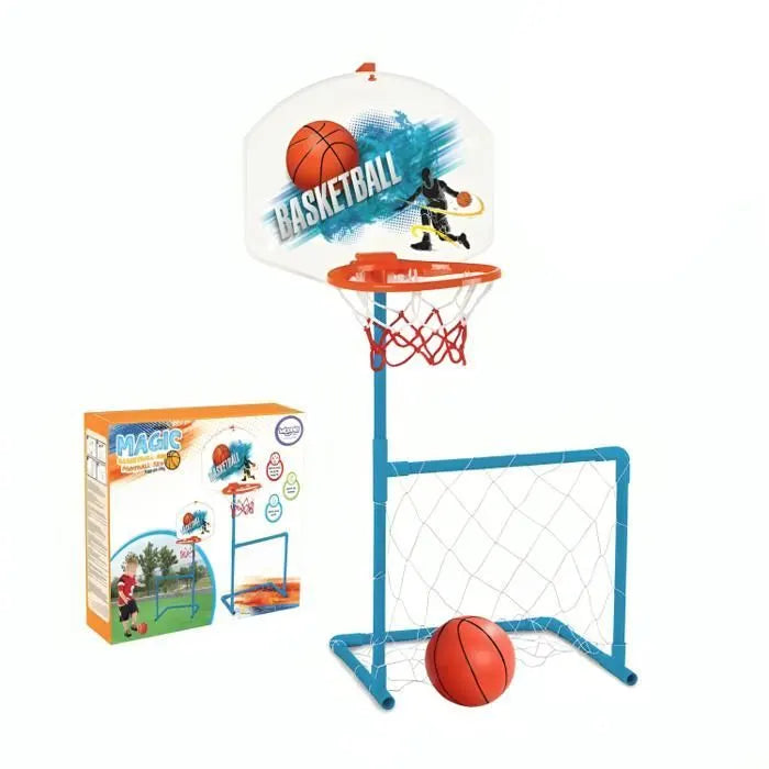 Pilsan Canasta de Baloncesto y Portería de Fútbol 2 en 1 - +3A