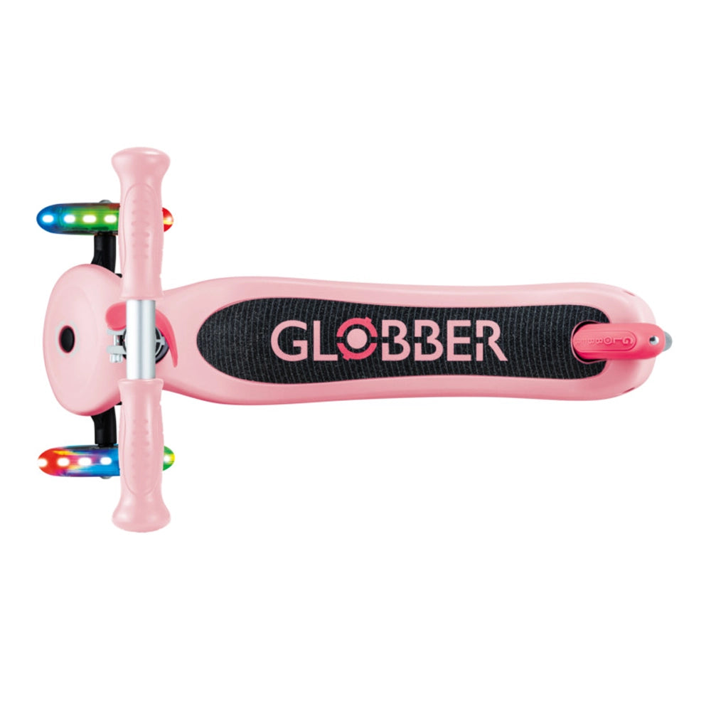 Globber Primo Lights Scooter - Pastel Pink
