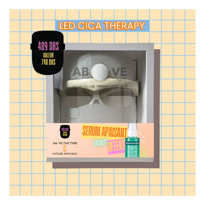 Facelab Duo LED Therapy Face Mask With Madecassoside Serum