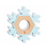 Hape Snowflake Teething Ring 0-18M