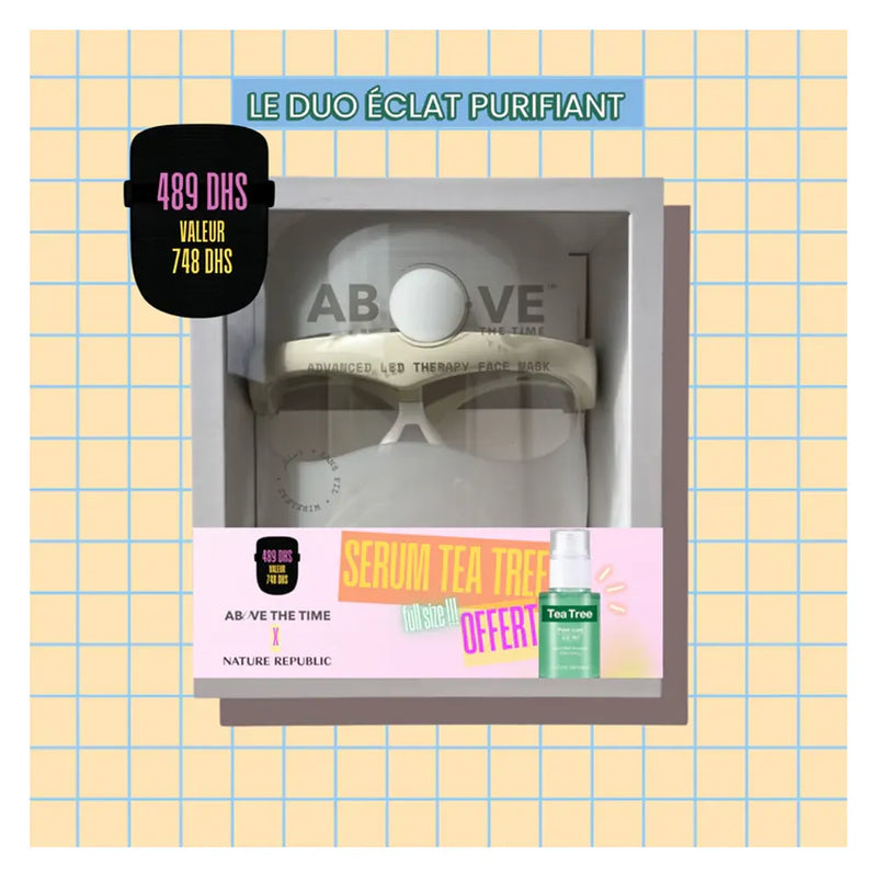 Facelab Duo LED Therapy Face Mask With Tea Tree Serum