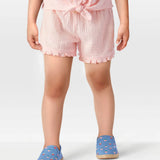 Short en Gaze à Volants Fille Carter's - Rose Pastel