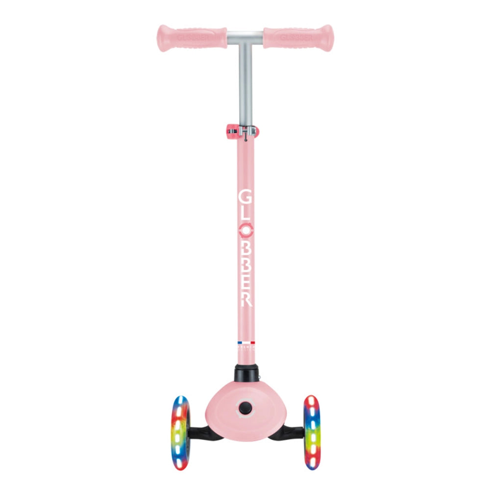 Globber Primo Lights Scooter - Pastel Pink