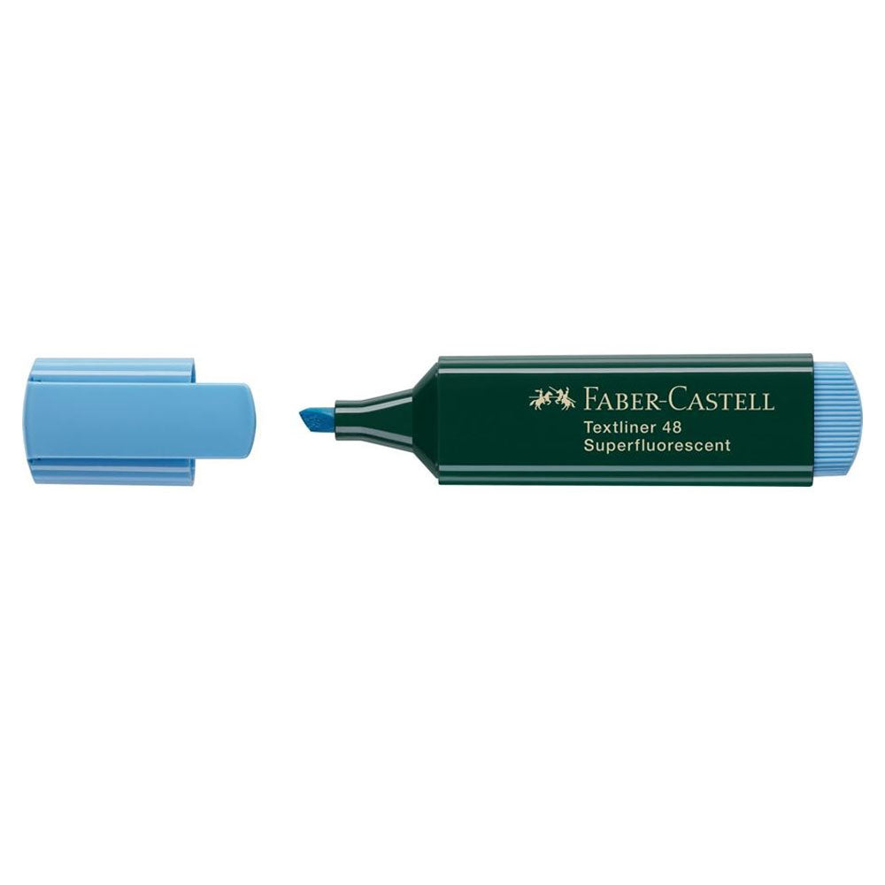 Faber-Castell Textliner 48 Superfluorescent - Bleu
