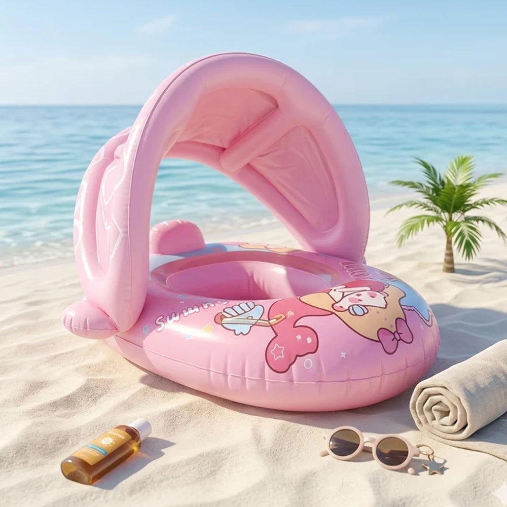 Baby Seat Float with Sunshade - Sweet World