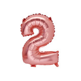 Number 2 Rose Gold Balloon – 86cm