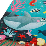 Eurekakids Glow-in-the-Dark Giant Puzzle 100 Pieces 4Y+ - Mermaids