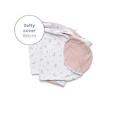 وسادة الرضاعة والحمل Doomoo Softy - Flower Pink