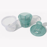 Mammia Doseur de Lait en Poudre 3 Compartiments - Turquoise