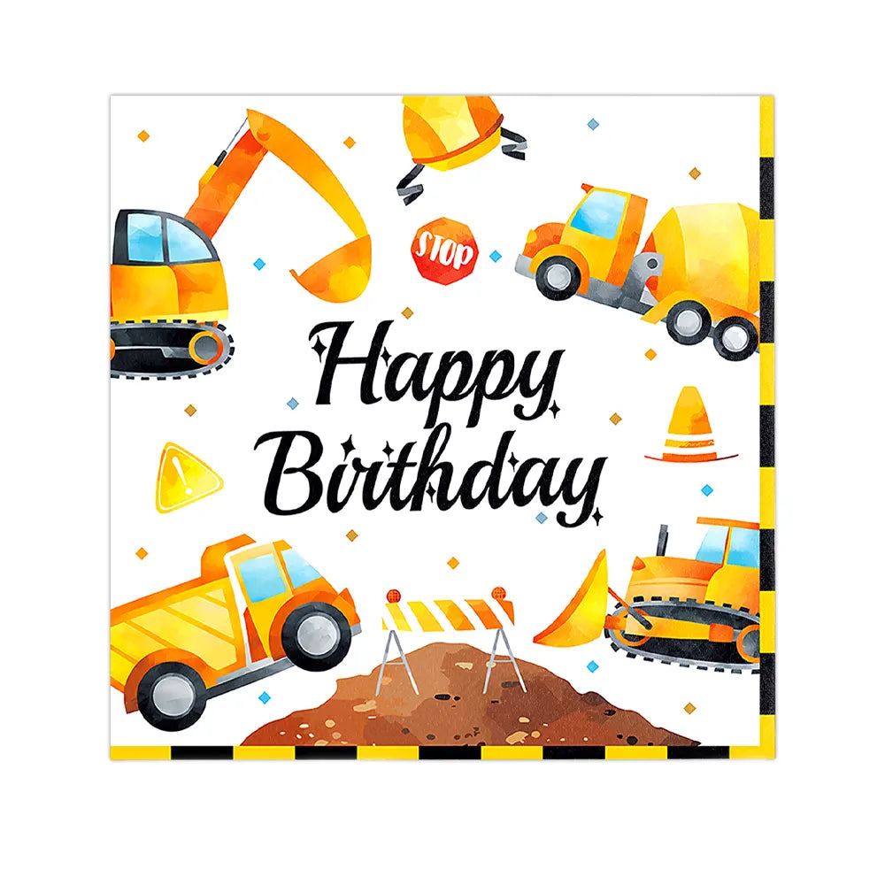 Pack de Cumpleaños 51 Piezas - Zona de Construcción