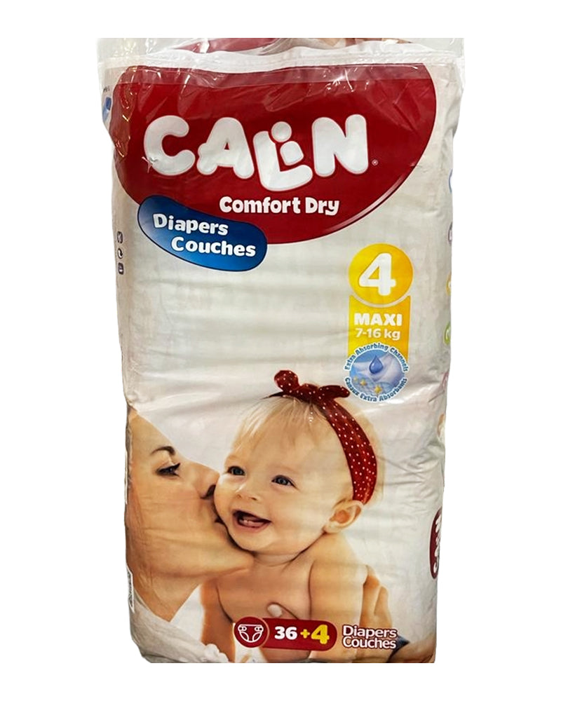 Calin Couches Bébé Taille 4 - 36 Unités + 4