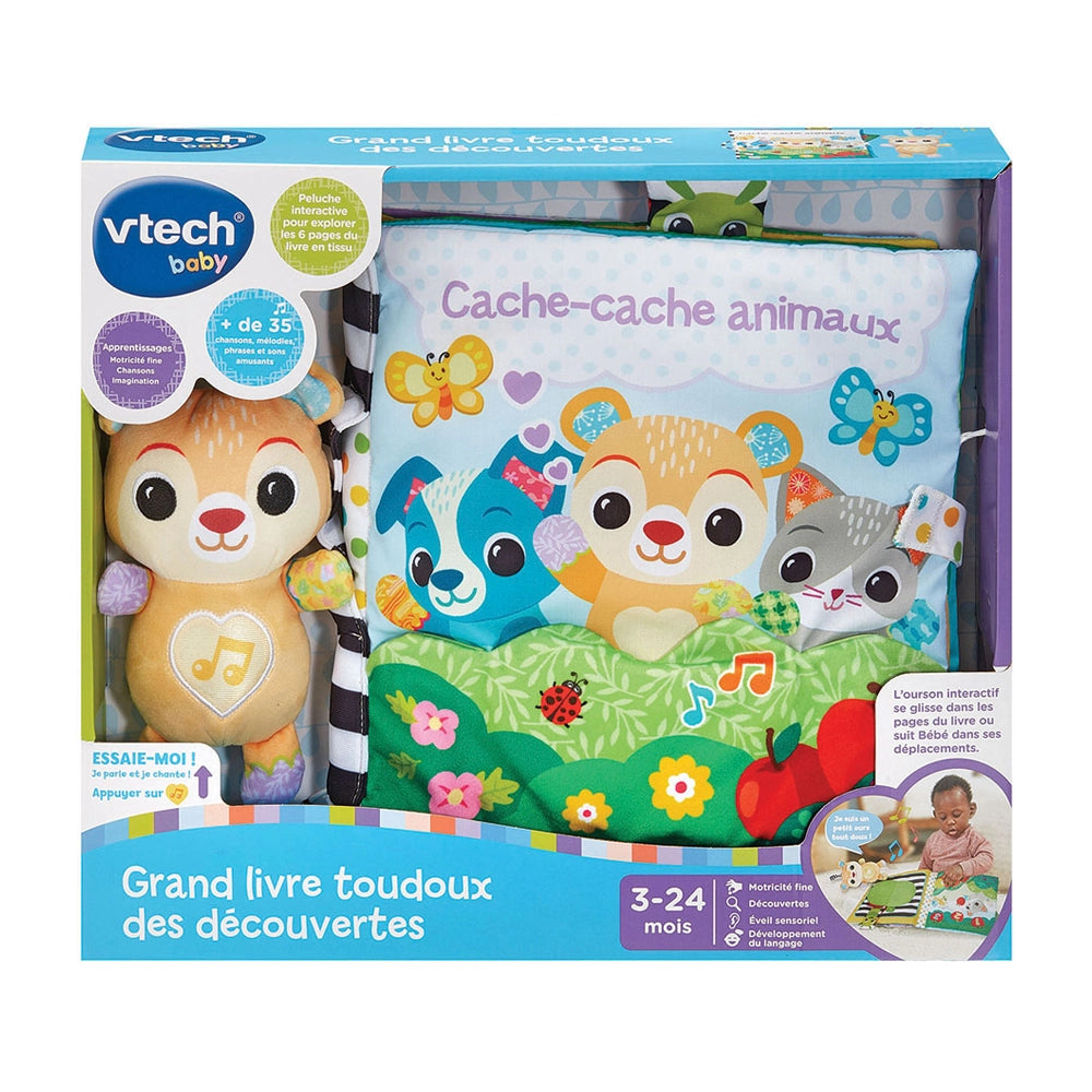 Gran libro de descubrimientos de Vtech, 3-24 meses