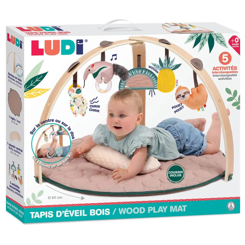 Ludi Wooden Arch Play Mat 0M+