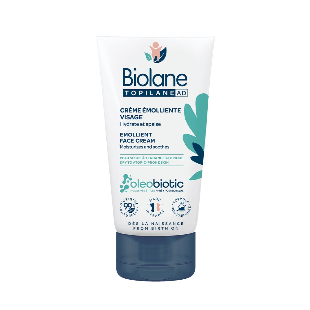 Biolane Topilane AD Crème Visage Émolliente - 50ml
