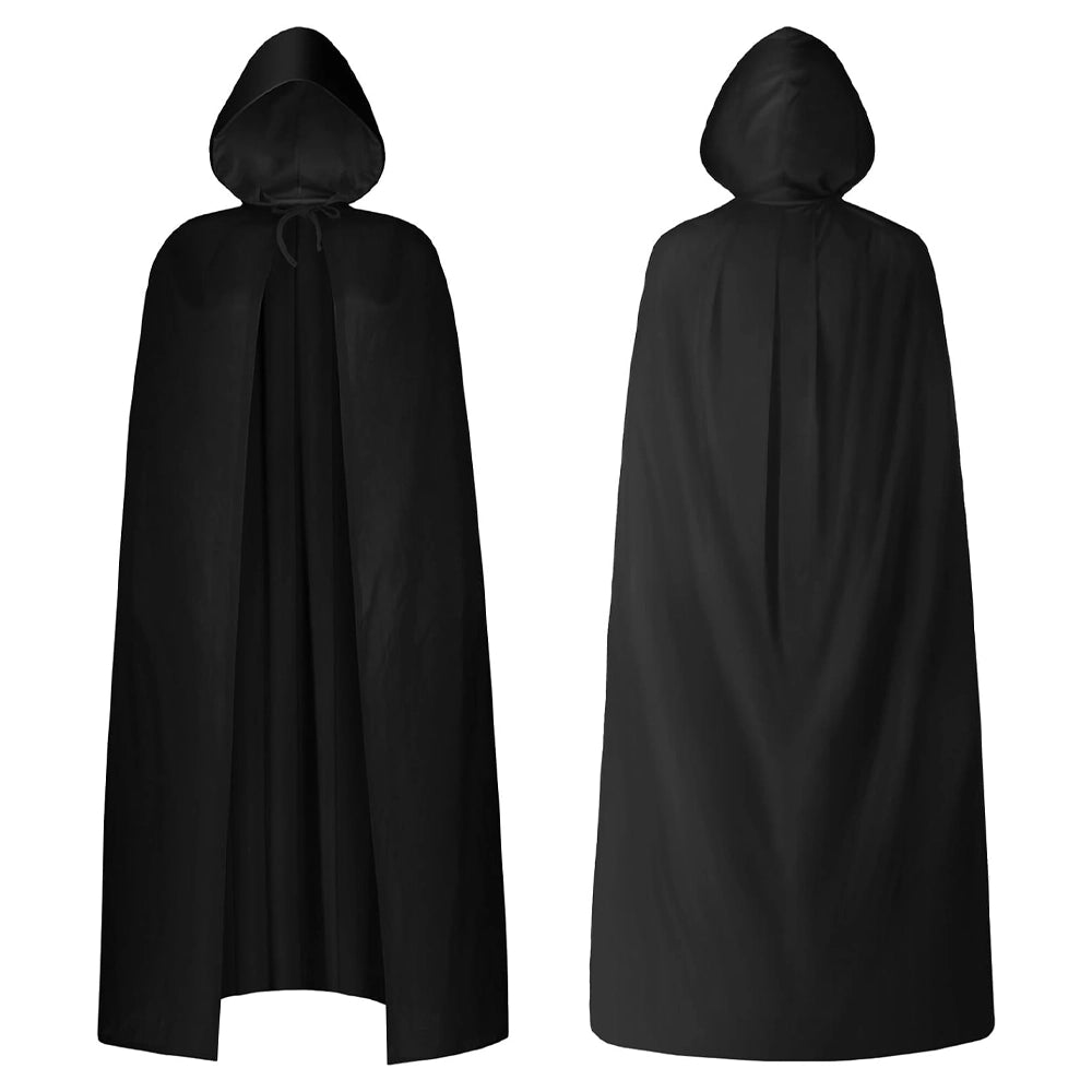Kids Black Cape with Hood
