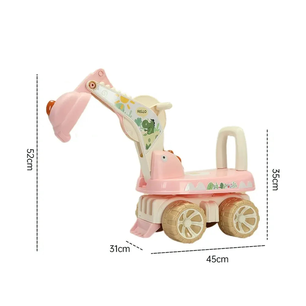Kids' Electric Excavator – 3Y+