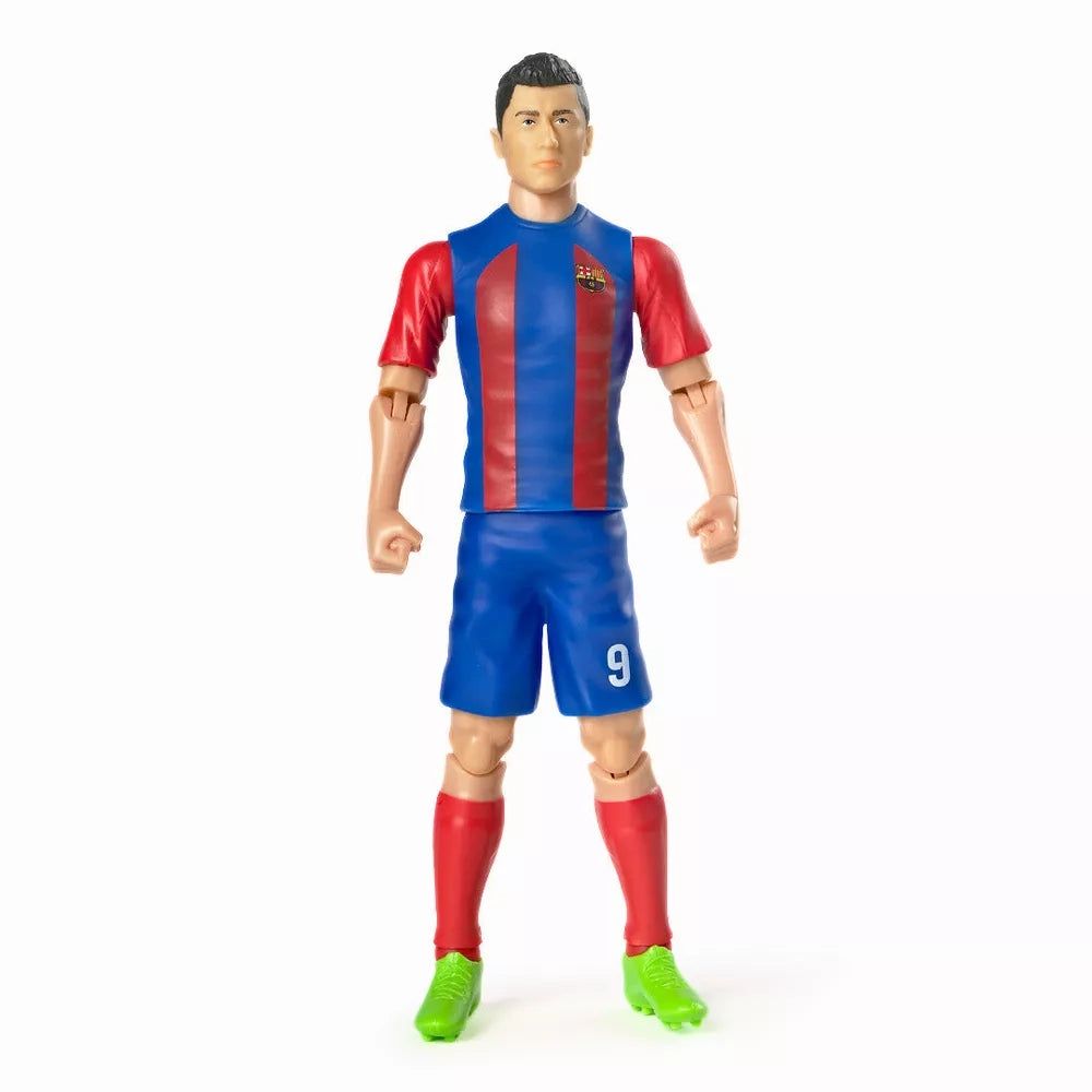 مجسم لاعب كرة قدم 20 سم سوكرز إف سي برشلونة ليفاندوفسكي +3 سنوات