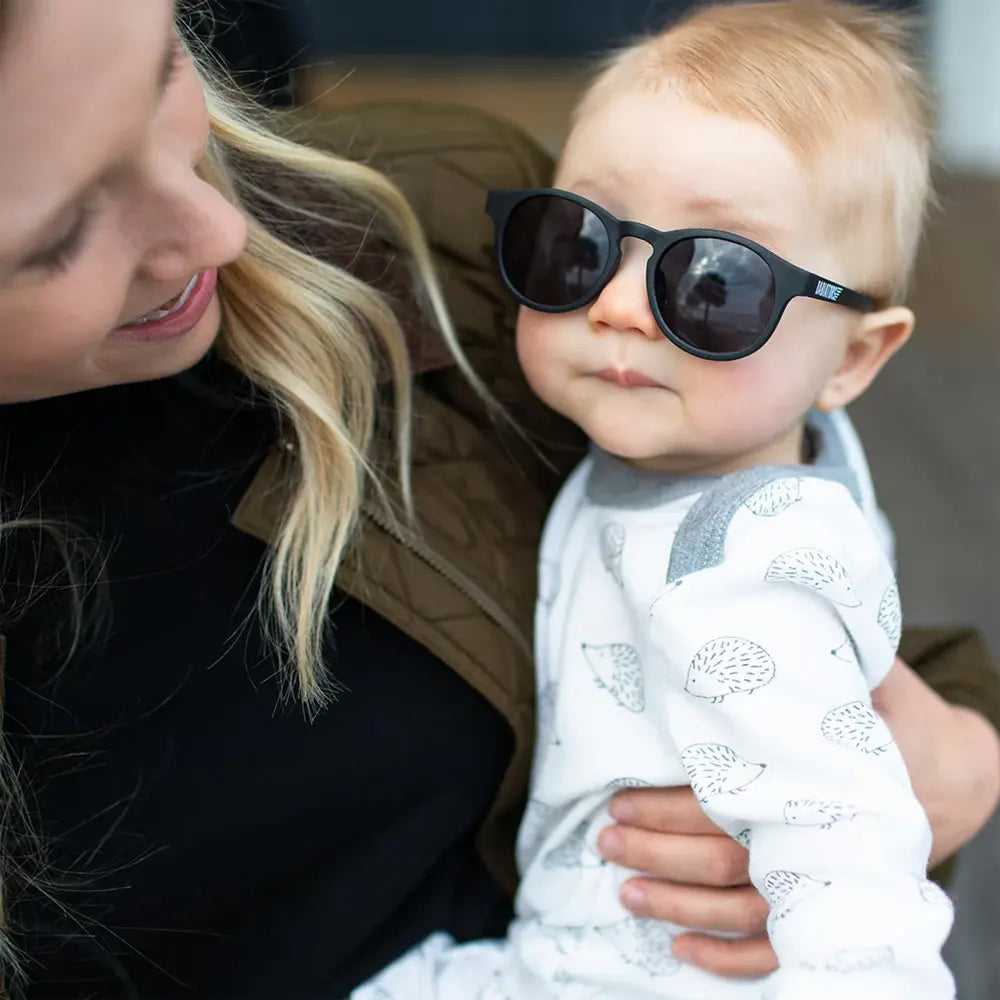 Babiators Keyhole Sunglasses 0-2 Years - Jet Black