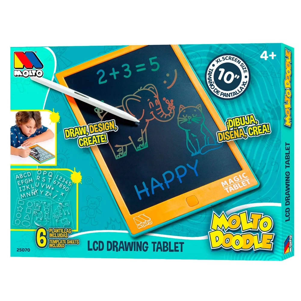 مولتو سبورة LCD كبيرة جداً 4 سنوات+