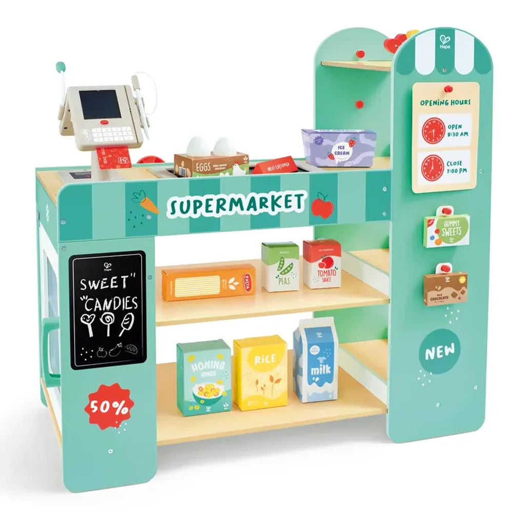 Hape Smart Wooden Supermarket 3-8Y