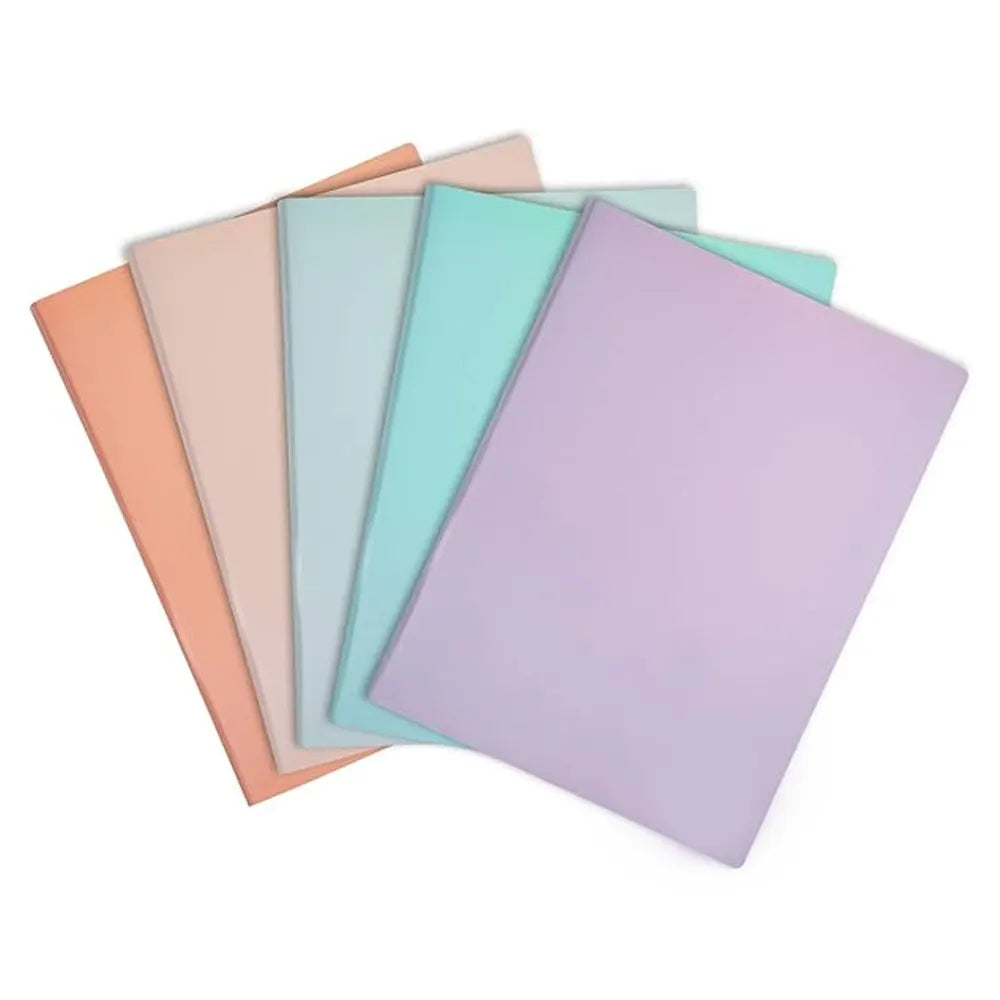 Reinyom Portfolio Display Book 100 Views - Random Pastel Colors