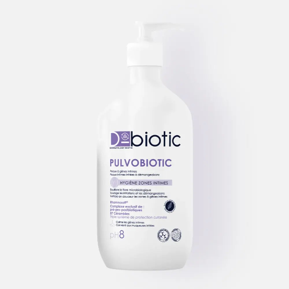 D-Biotic Pulvobiotic pH 8 Limpiador Suave para Zonas Íntimas – 500ml