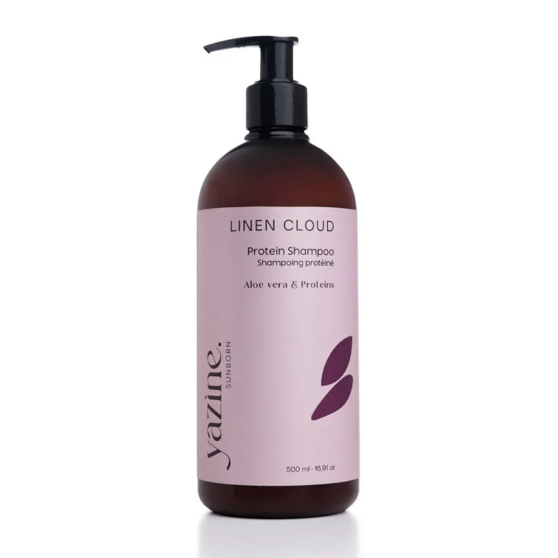 Yazine Champú Alto en Proteínas Con Aloe Vera Sin Sulfato - 500ml