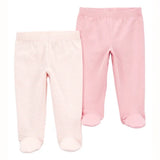Carter's Baby 2-Pack Cotton Pants - Pink