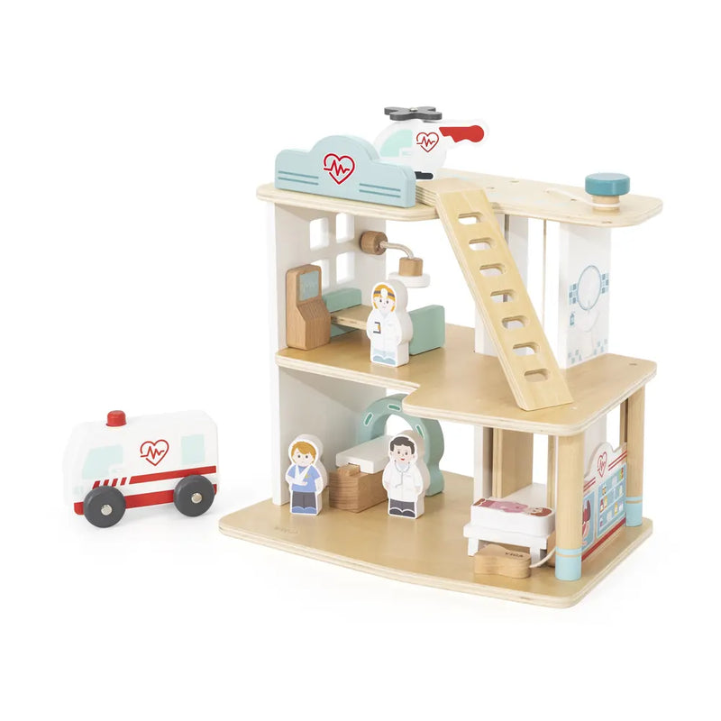 Viga Toys Wooden Children's Hospital – 3Y+