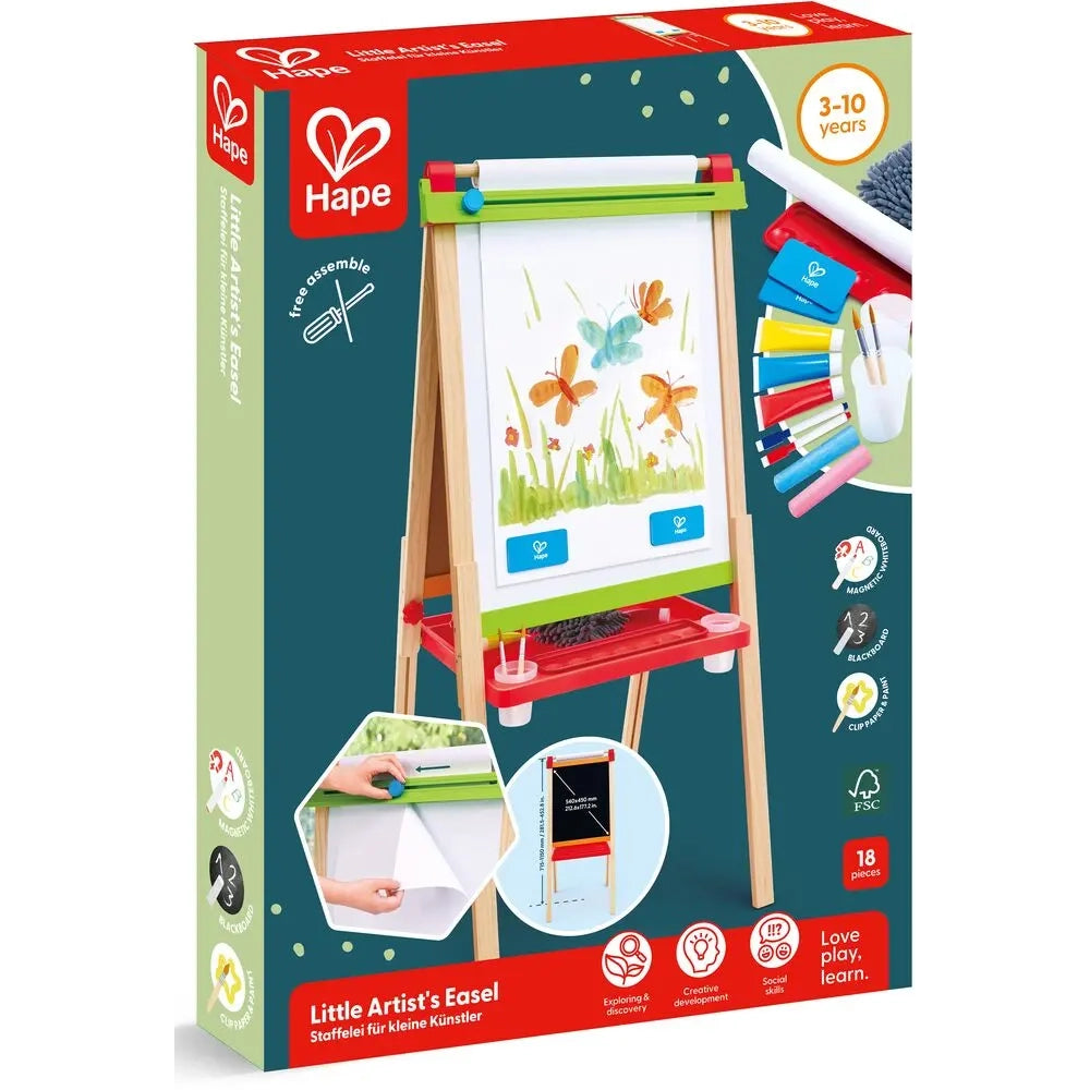 Hape Little Artist Easel 3-10Y