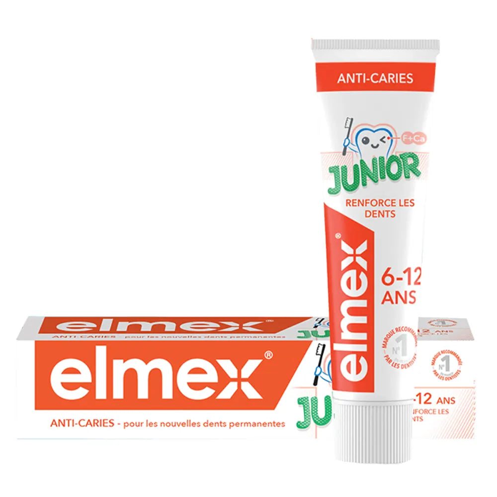Elmex Dentífrico Junior 6–12 Años – 75ml