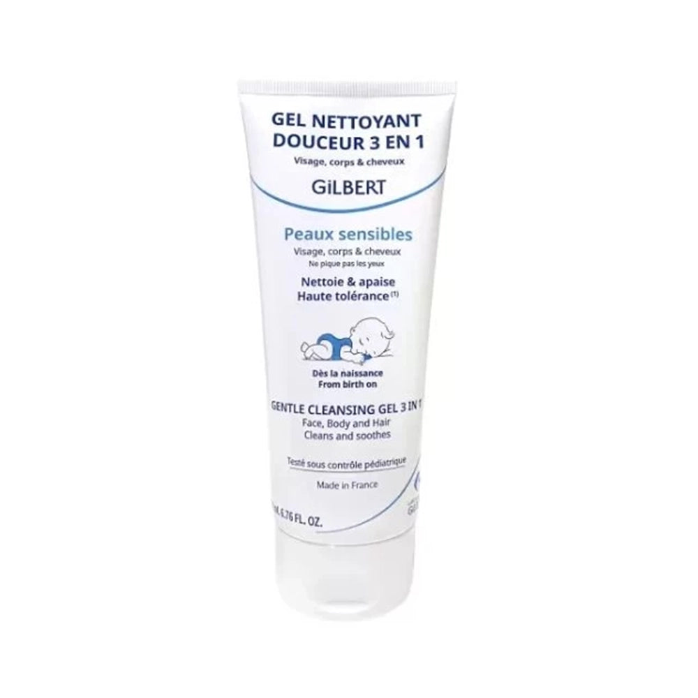 Gilbert Gel Nettoyant Douceur 3 en 1 - 200ml