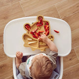 Miniland Assiette en Bois Grenouille