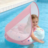 Baby Seat Float with Canopy - Pink Unicorn